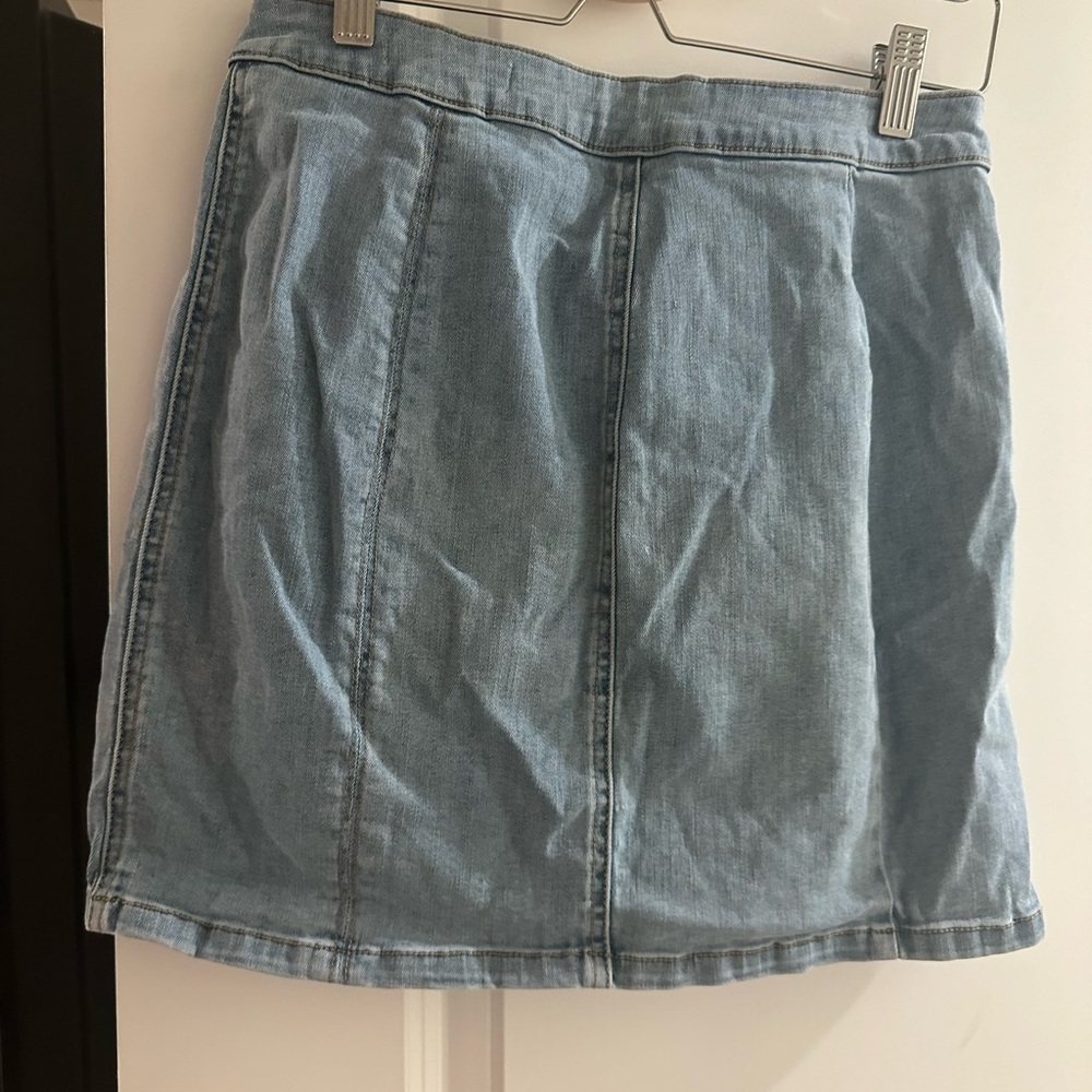 PAC sun buttoned denim skirt